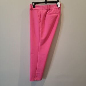 NWT! TALBOTS Hampshire Pants Size 12 Tropical Punch RETAIL $109!!